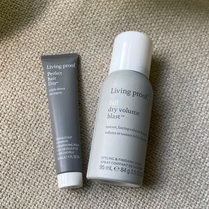 Living Proof | Full Dry Volume Blast and Triple Detox Shampoo (Deluxe Samples)